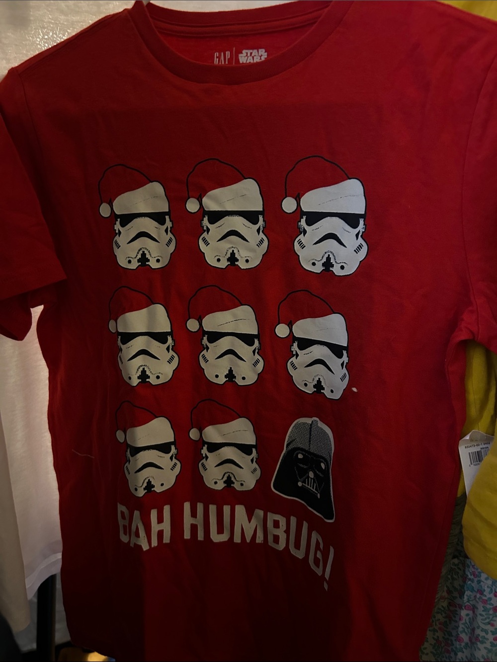 Star Wars by Gap Red Kids Holiday Stormtrooper Graphic Tee